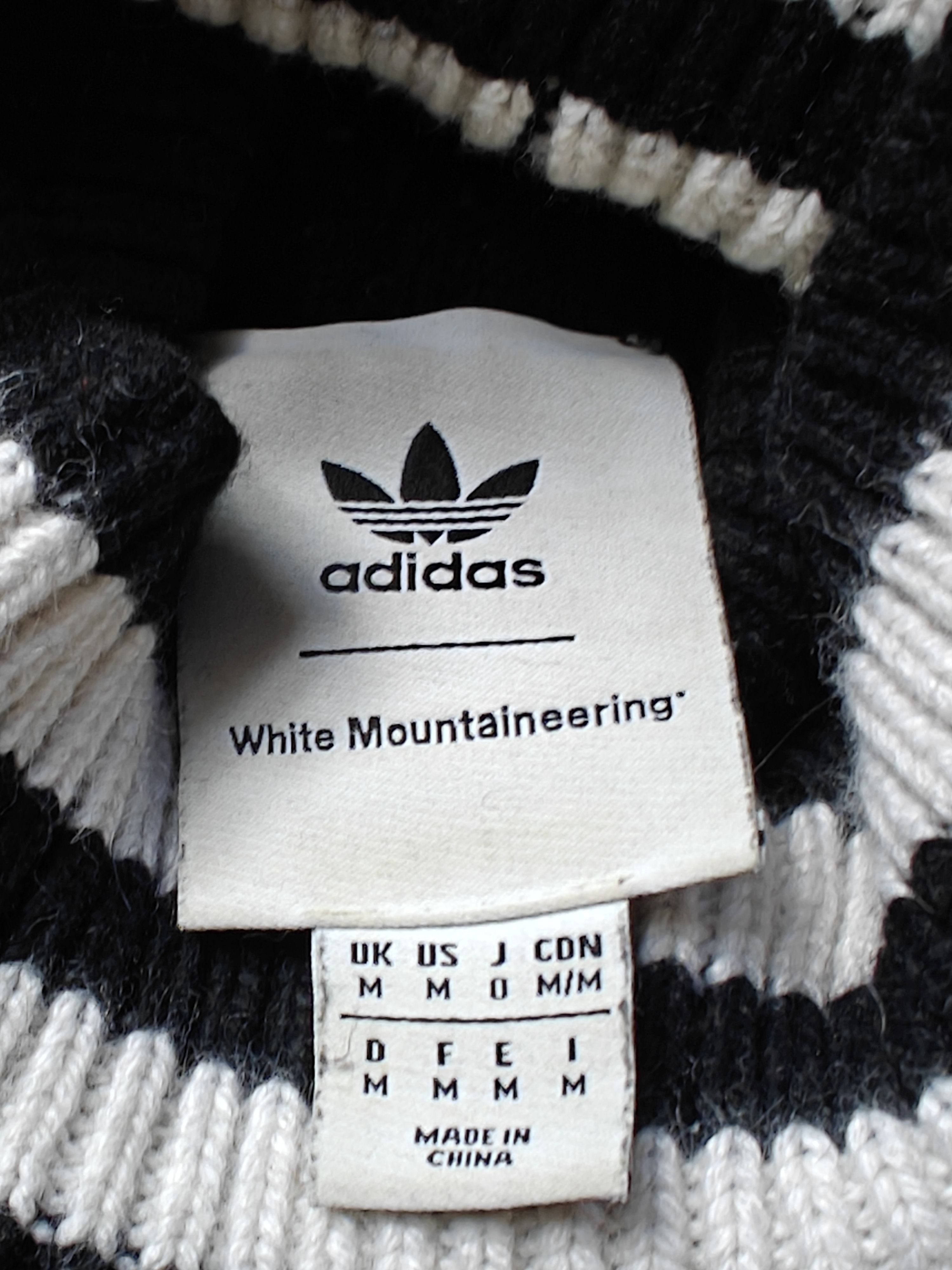 Adidas × White Mountaineering 3stripes Turtleneck Sweater In Black Size US M / EU 48-50 / 2 - 4 Thumbnail