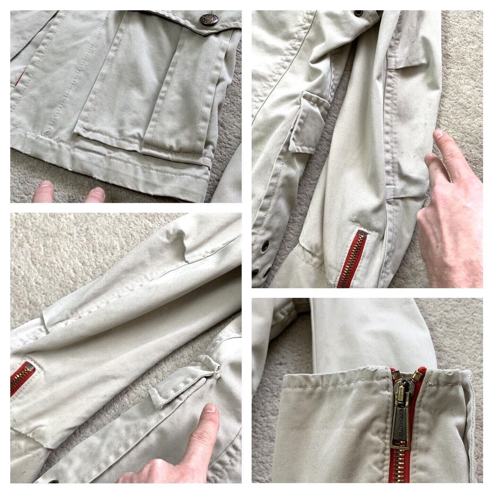 Designer × Dsquared2 Men's DSQUARED2 Coat Jacket Heavyweight SZ EU 50 UK 40 M - L Size US M / EU 48-50 / 2 - 12 Thumbnail