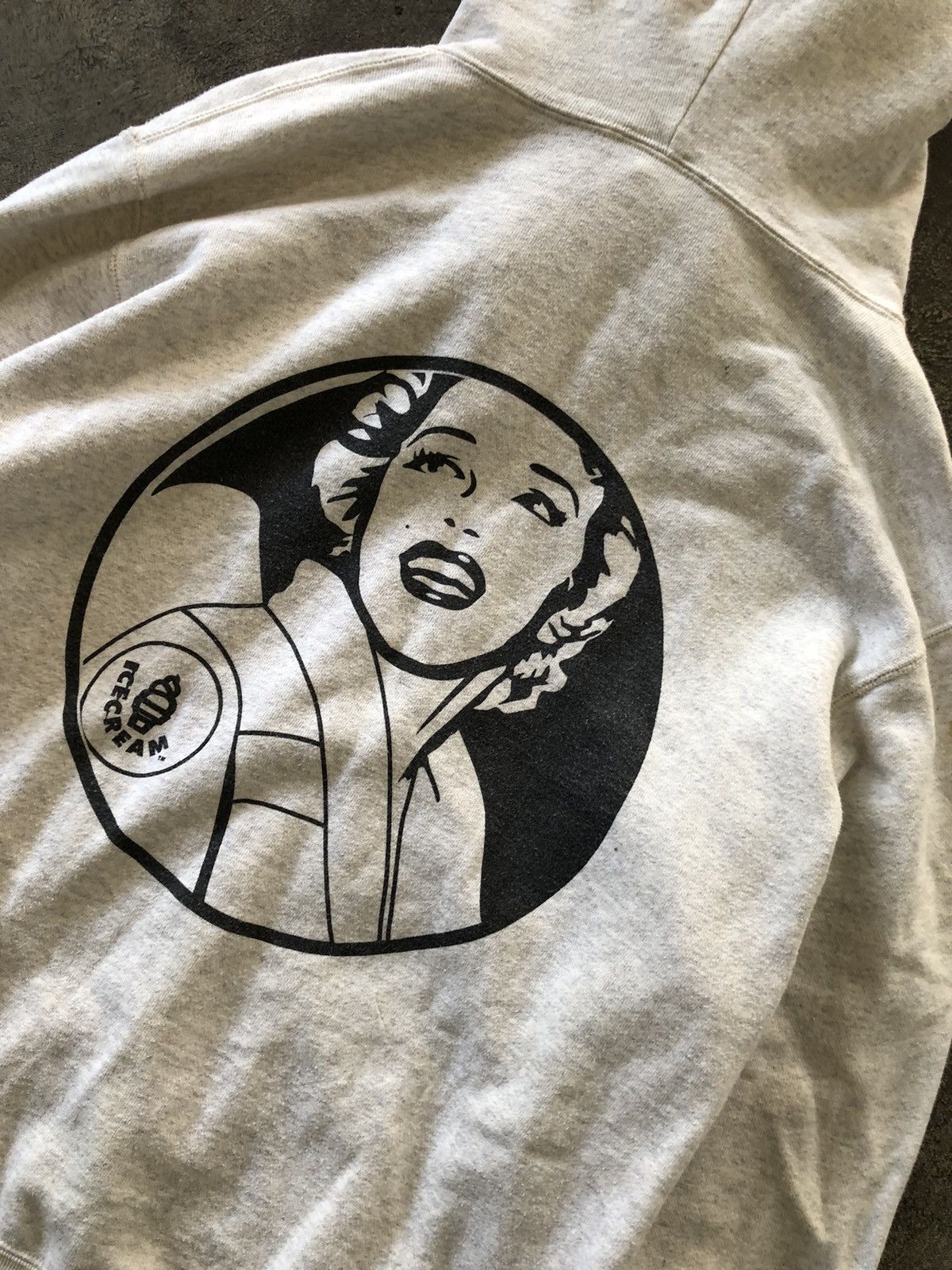 Billionaire Boys Club VINTAGE BBC ICE CREAM MARILYN MONROE FULL ZIP HOODIE Size US M / EU 48-50 / 2 - 3 Thumbnail