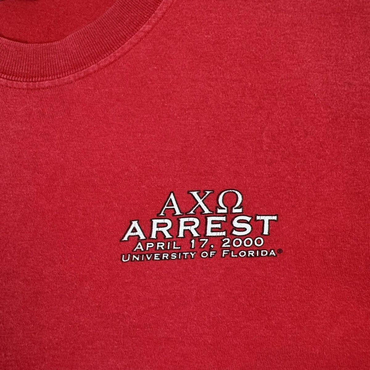 Vintage Vintage Alpha Chi Arrest Parody James Bond Movie T-shirt Size US M / EU 48-50 / 2 - 9 Thumbnail
