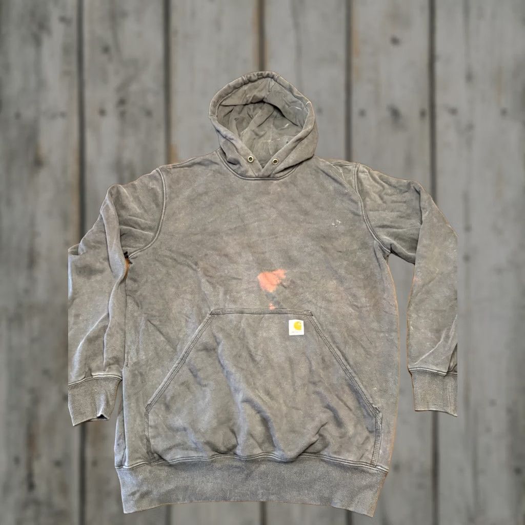 Carhartt Carhartt Hoodie Men's Original Fit Rain Defender Gray M Long Sleeve Pullover Heavyweight Pockets Sweatshirt Size US M / EU 48-50 / 2 - 1 Thumbnail