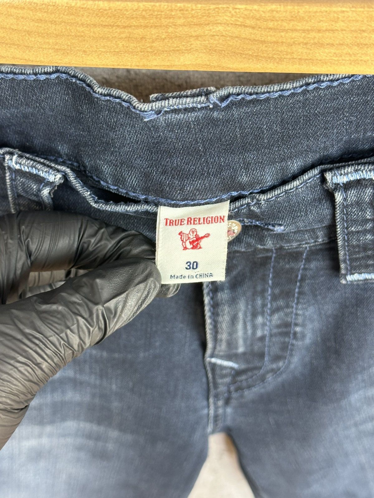 True Religion True Religion Geno Jeans Relaxed Slim Stretch Denim Pants Size US 30 / EU 46 - 13 Thumbnail