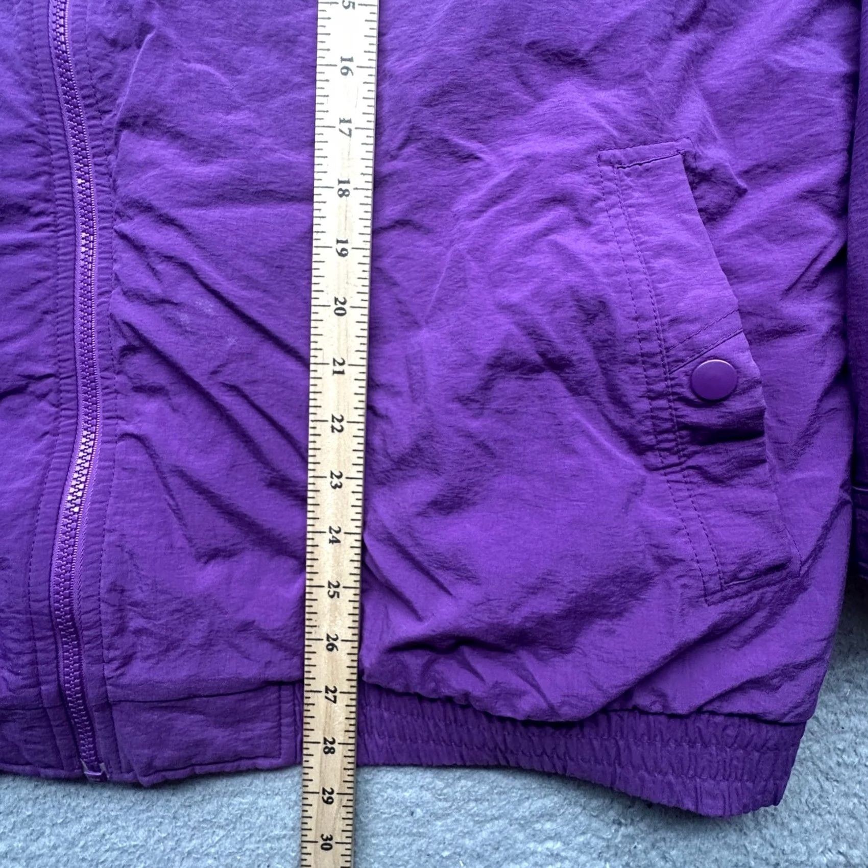 Vintage VINTAGE Hoosier Racing Tire Full Zip Hoodie Nylon Jacket Mens 3XL Purple Lined Pockets Hoodie Jacket Mens 3XL Purple Racing Cars Vintage Size US XXL / EU 58 / 5 - 4 Thumbnail