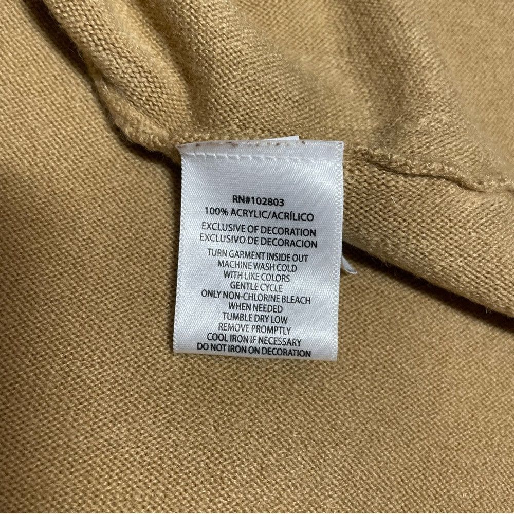 Other New Napa Valley Beige Cowl Buckle Sweater Size L/XL Petite Size L / US 10 / IT 46 - 9 Thumbnail