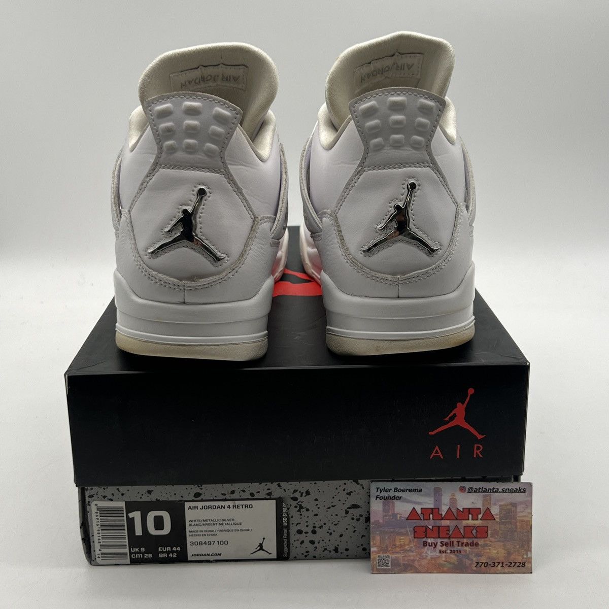 Jordan Brand Air Jordan 4 pure money Size US 10 / EU 43 - 3 Thumbnail