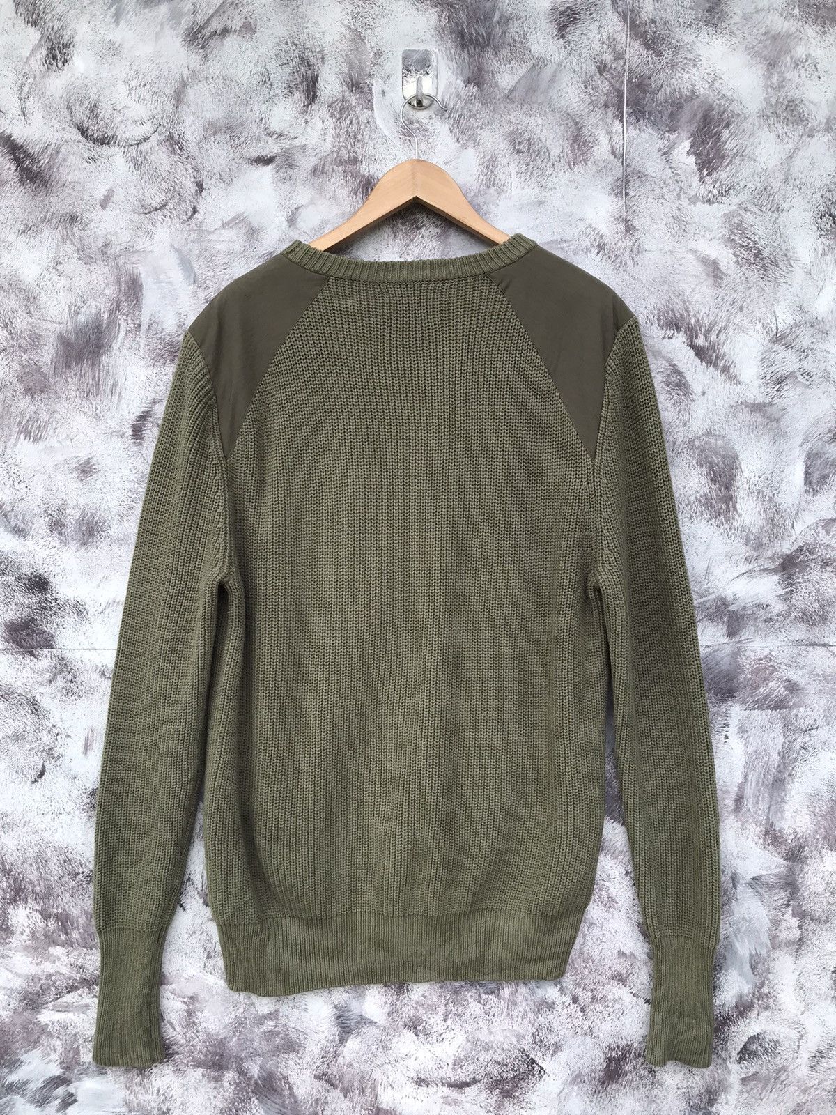 Designer Maden Workwear pocket sweater knit sweatshirts pullover Size US M / EU 48-50 / 2 - 2 Thumbnail