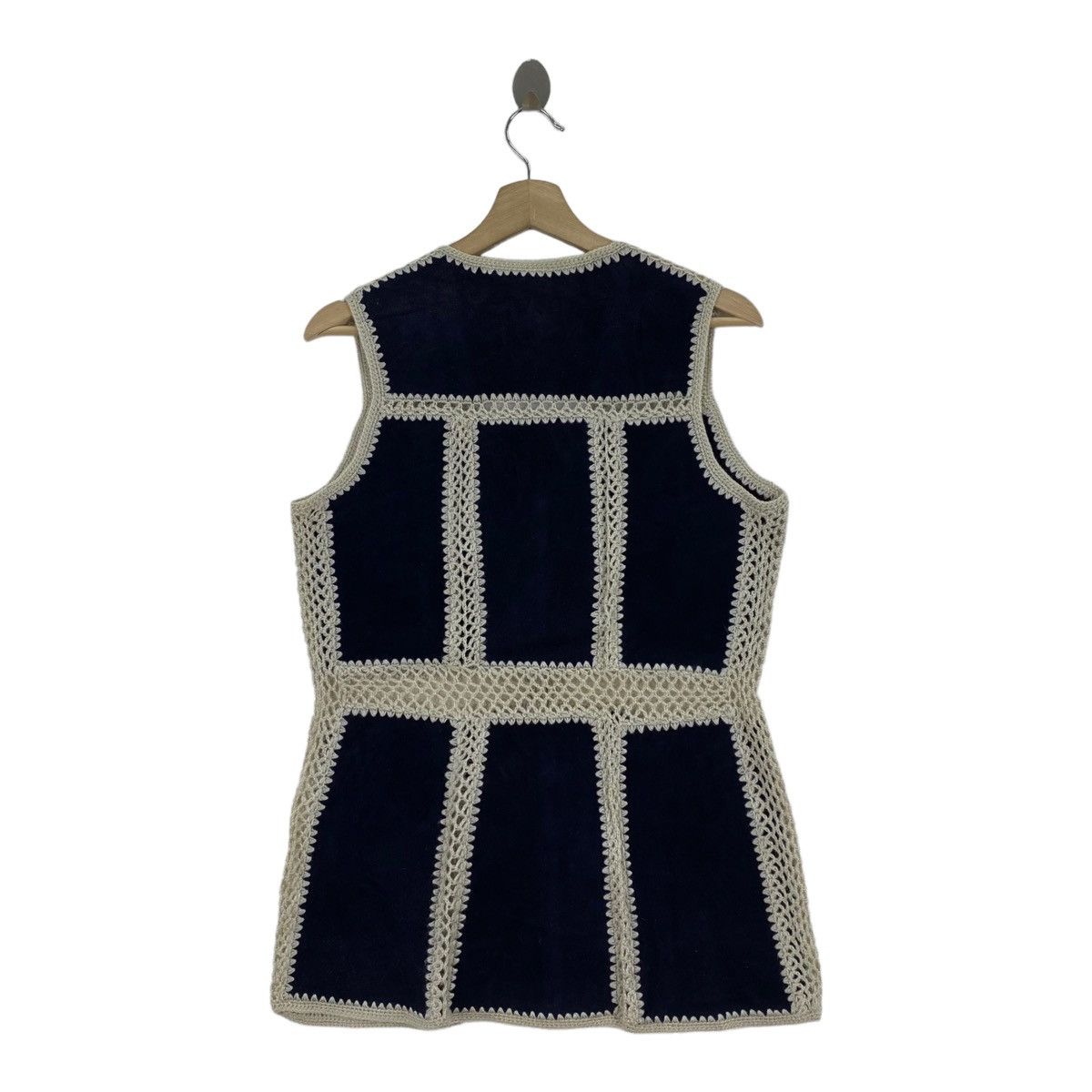 Japanese Brand JAPANESE BRAND Embroidered Leather Native Design Sleeveless Size S / US 4 / IT 40 - 2 Thumbnail