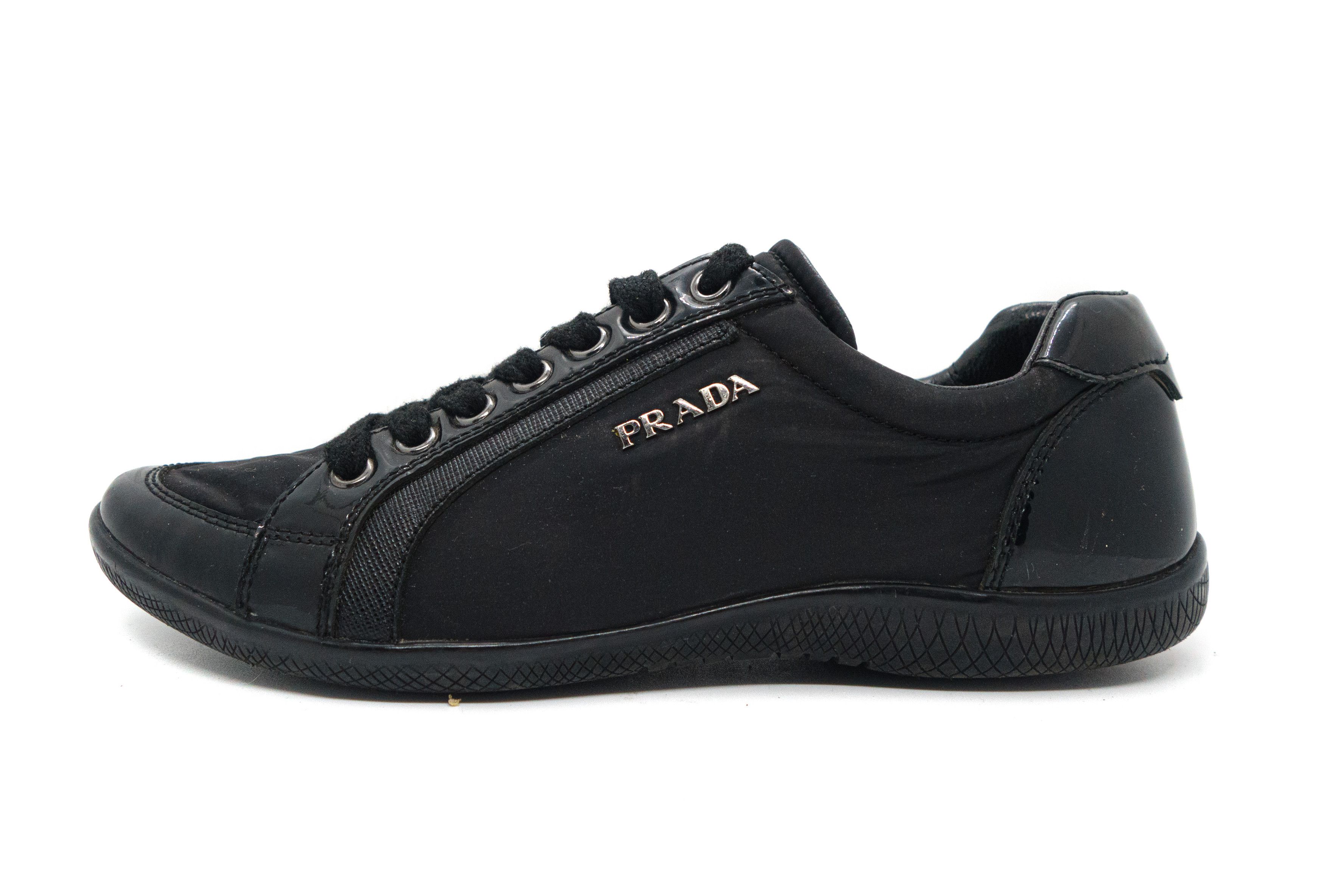Prada Sport Logo Nylon Low Sneakers Size US 6 / IT 36 - 2 Thumbnail