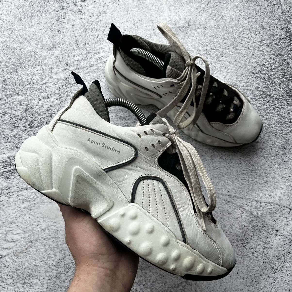 Acne Studios Acne Studios Manhattan White Sneakers Size US 8 / IT 38 - 1 Thumbnail