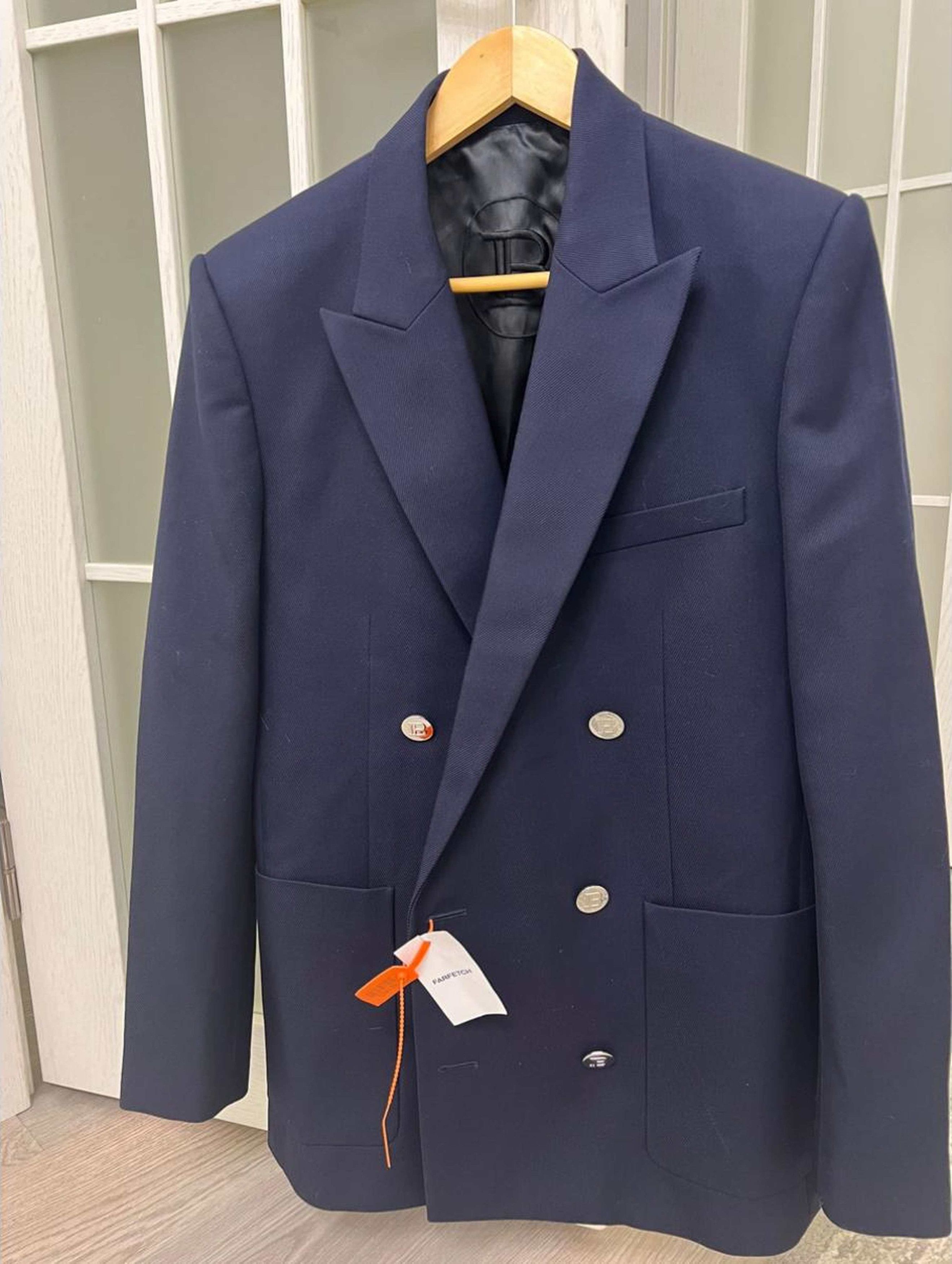Balmain Balmain wool Jacket M Size US M / EU 48-50 / 2 - 9 Thumbnail