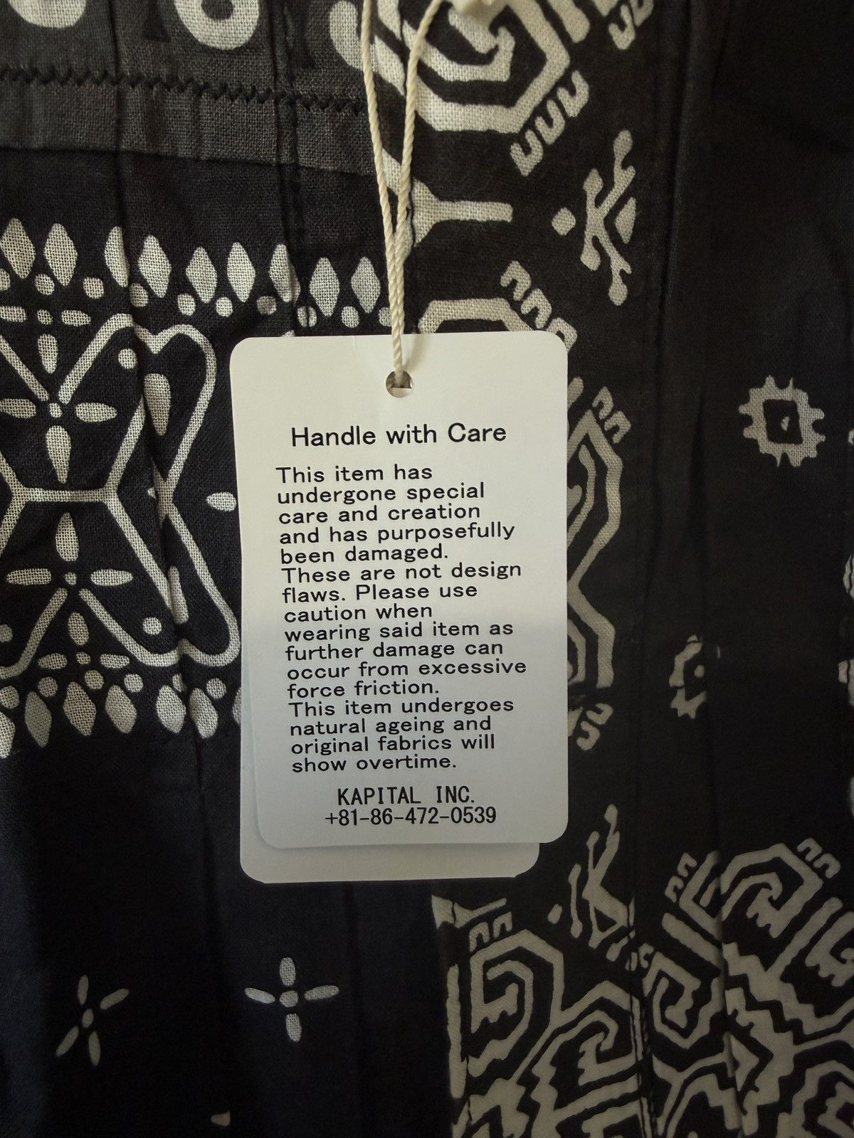 Kapital Kapital Gauze Bandana Patchwork 1st Jacket Size US XXL / EU 58 / 5 - 7 Thumbnail