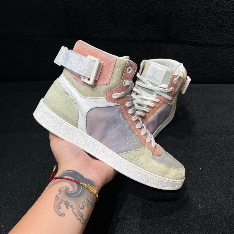 Louis Vuitton Louis Vuitton Laser Gradient High-Top Sneakers - Size US 8.5 / EU 41-42 - 9 Thumbnail