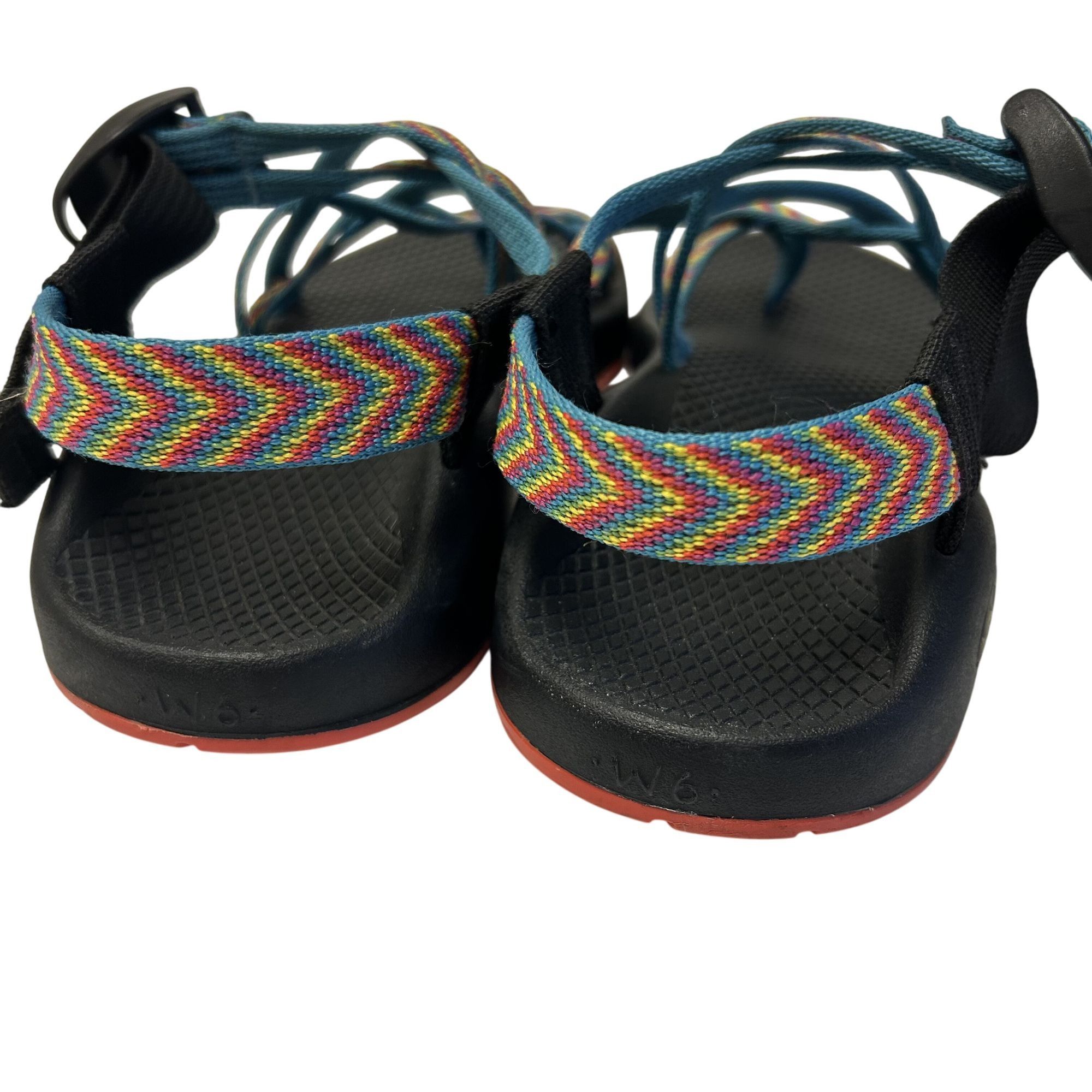 Chaco Chaco ZX2 Classic Sport NEON PSYCHEDELIC Rainbow Water Shoes Size US 6 / EU 39 - 3 Thumbnail