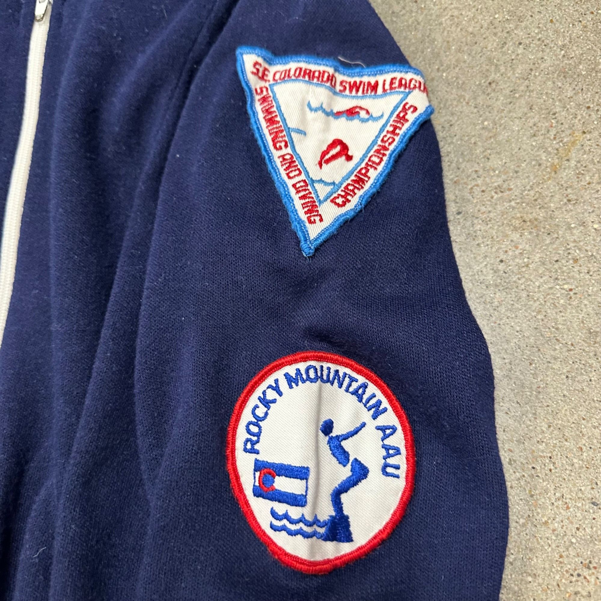 Vintage Vintage 60s/70s Montgomery Ward Custom Sport Patch Zip Up Ja Size US S / EU 44-46 / 1 - 4 Thumbnail