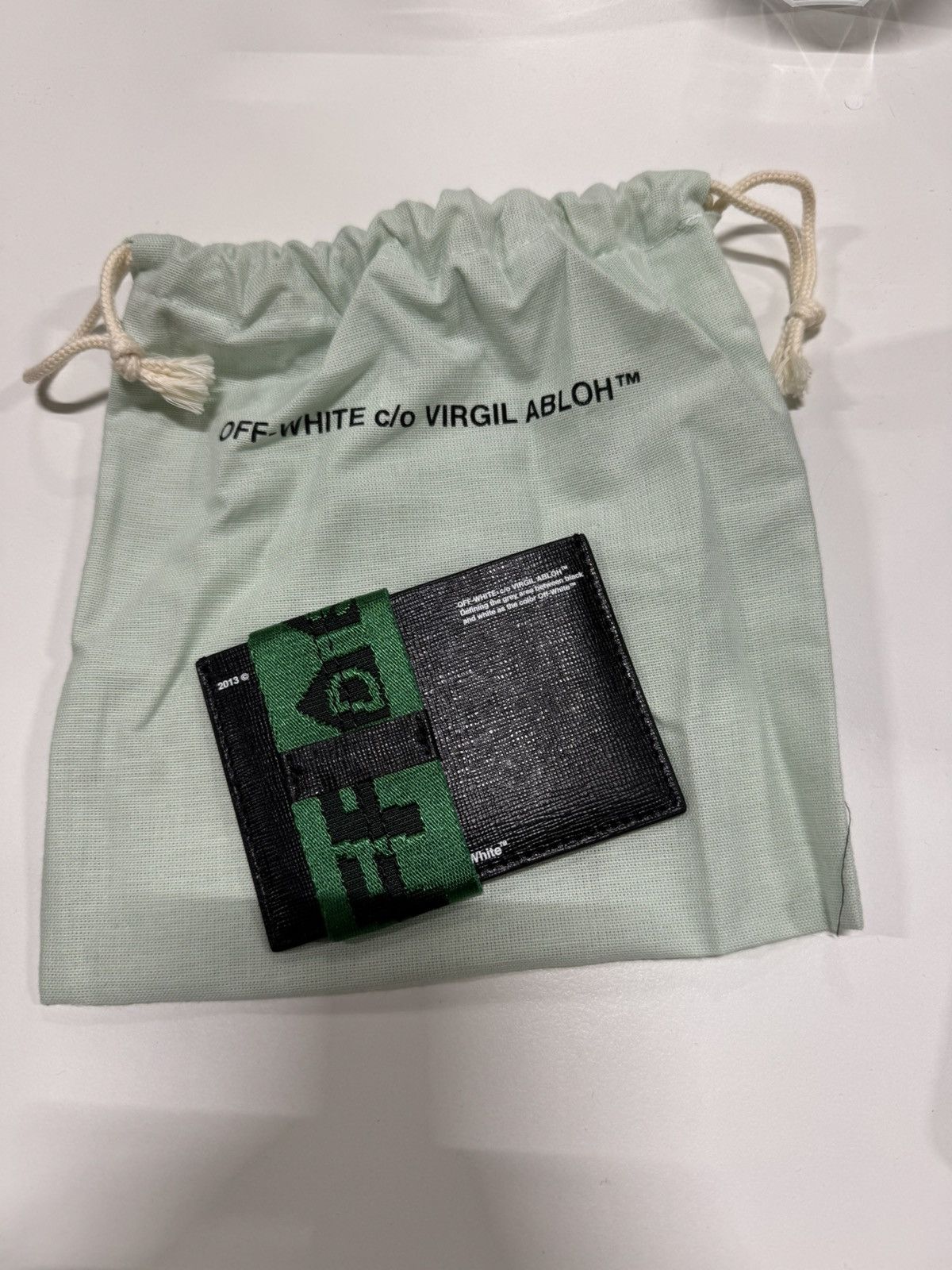 Off-White Off-White Card Holder NEW 350$ Size ONE SIZE - 1 Thumbnail