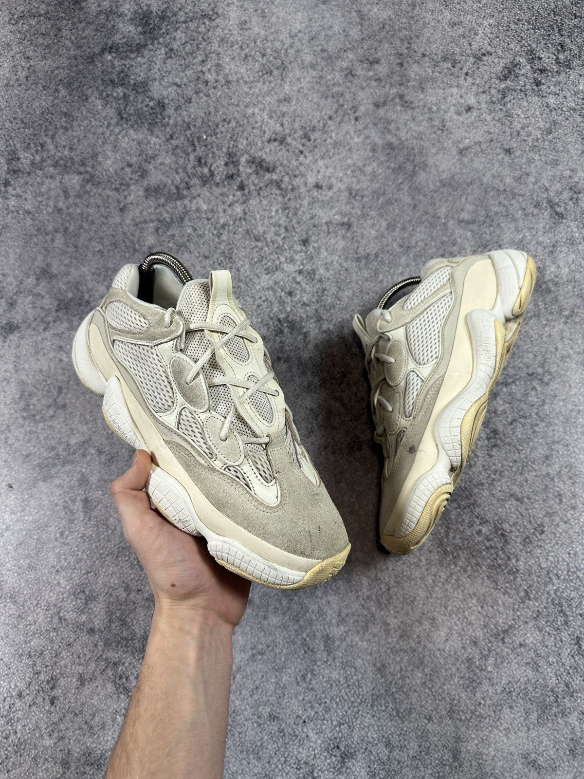 Yeezy Yezzy Adidas 500 Bone White Shoes Streetwear Sneakers 10,5 Size US 10.5 / EU 43-44 - 1 Thumbnail