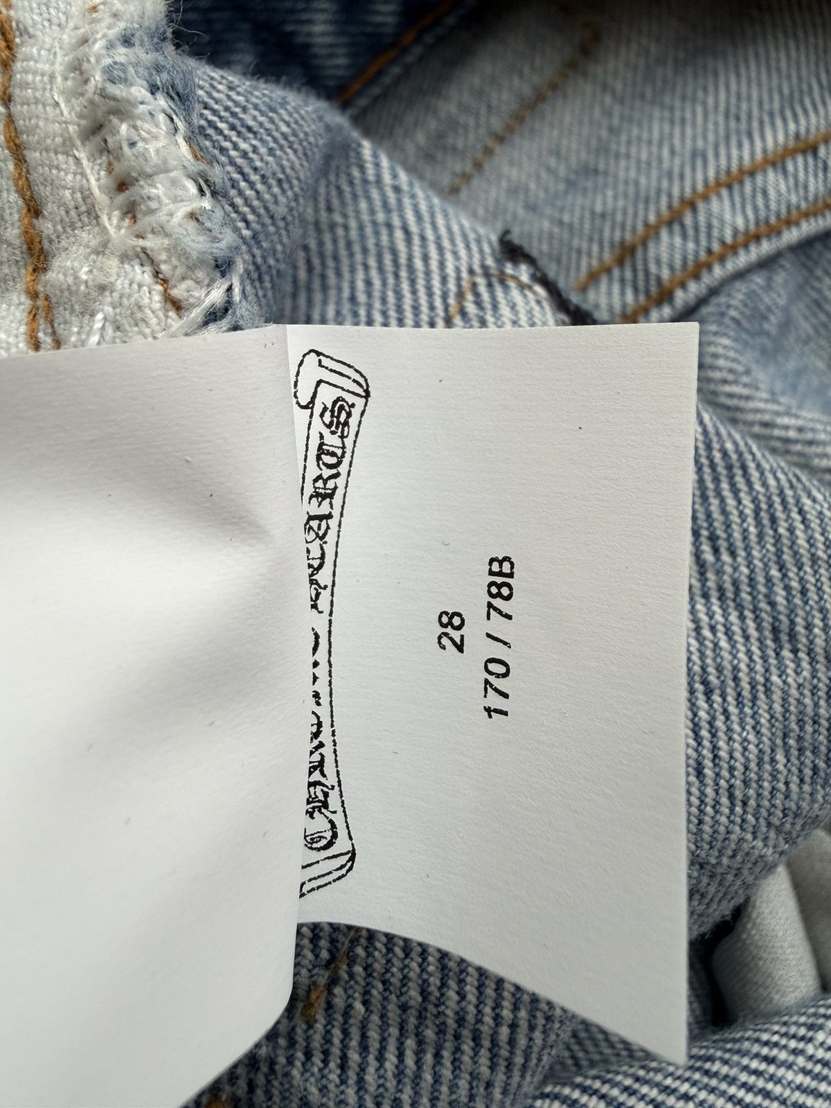 Chrome Hearts Chrome Hearts Levi’s 501 cross patches denim jeans Size US 28 / EU 44 - 11 Thumbnail
