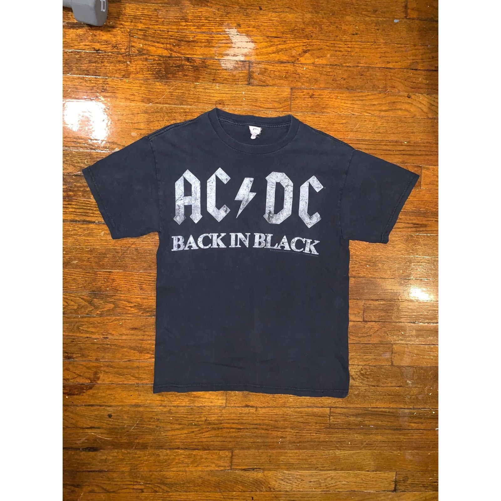 Other × Vintage AC/DC Back In Black T Shirt Medium Delta Pro Weight Band Tee Size US M / EU 48-50 / 2 - 3 Thumbnail