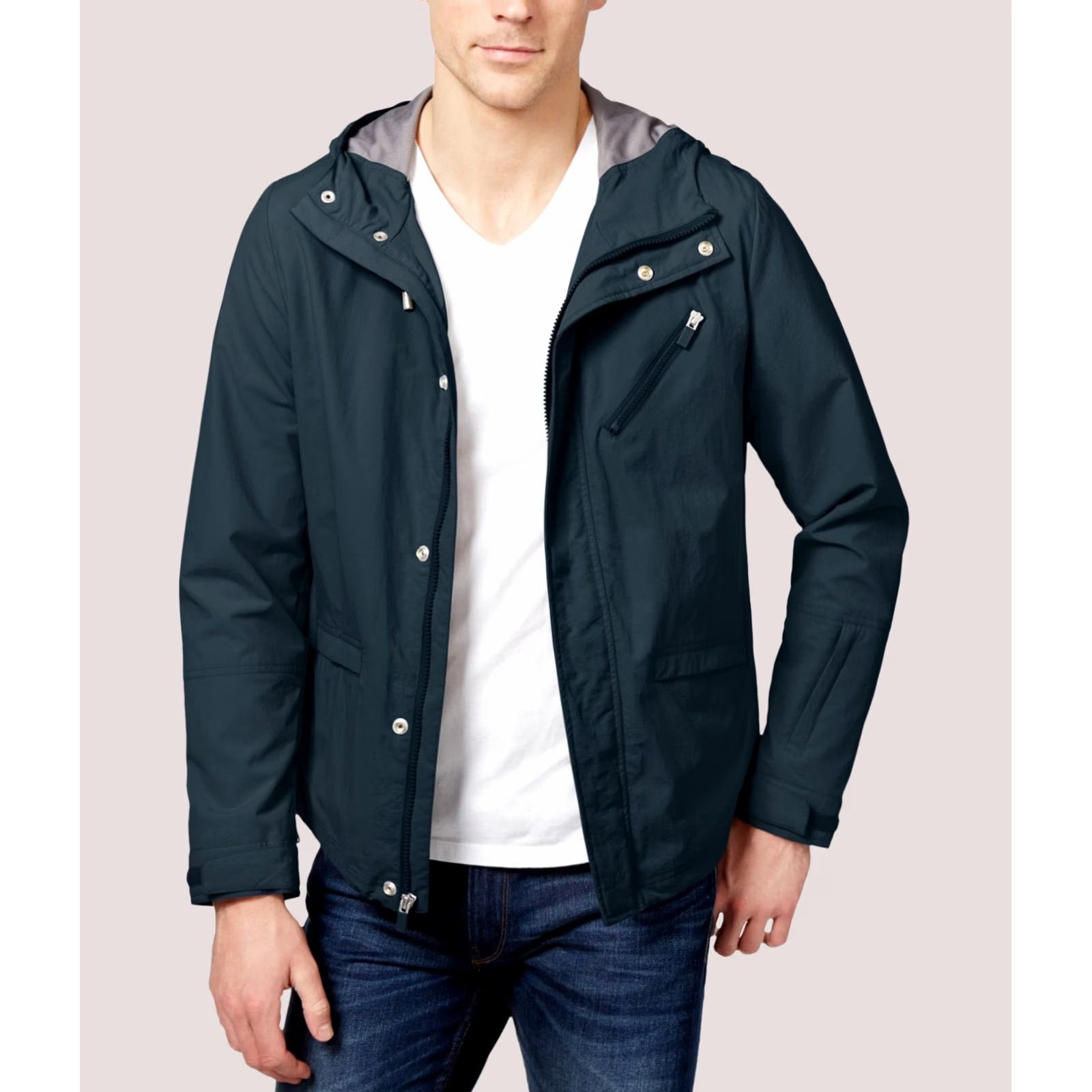 Kenneth Cole Kenneth Cole Mens Zip Jacket tea L Size US L / EU 52-54 / 3 - 1 Thumbnail