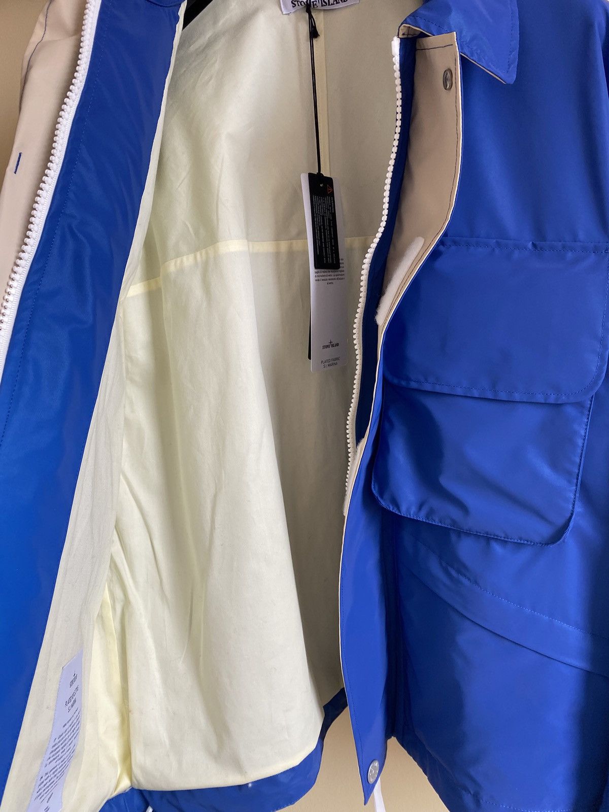 Stone Island Stone Island 445X2 Marina Reflective Jacket Medium BNWT Size US M / EU 48-50 / 2 - 9 Thumbnail