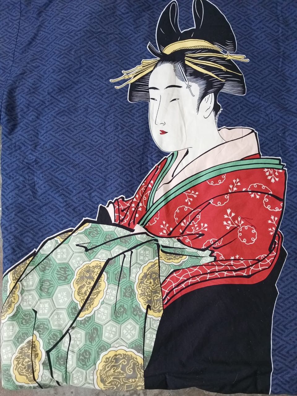 Japanese Brand A05 Kimono Giesha Print Size US XL / EU 56 / 4 - 8 Thumbnail