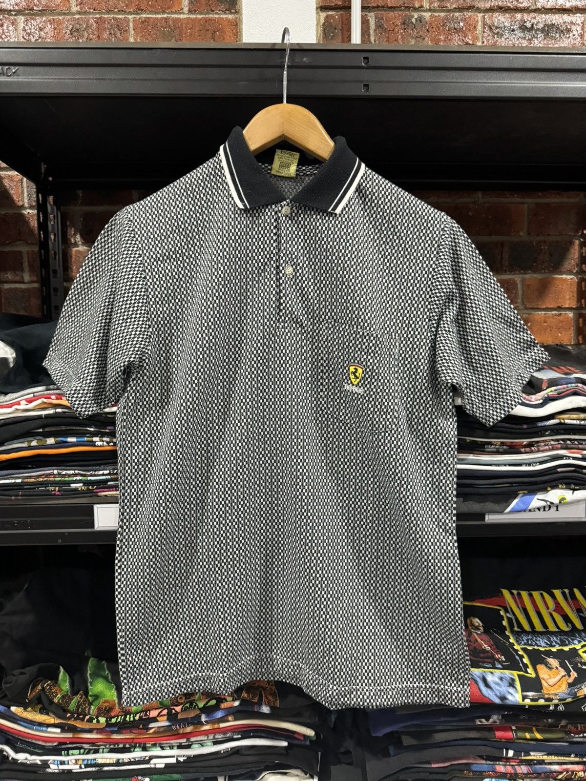 Bobby Jones × Ferrari × Vintage FERARI POLO Size US XL / EU 56 / 4 - 1 Thumbnail