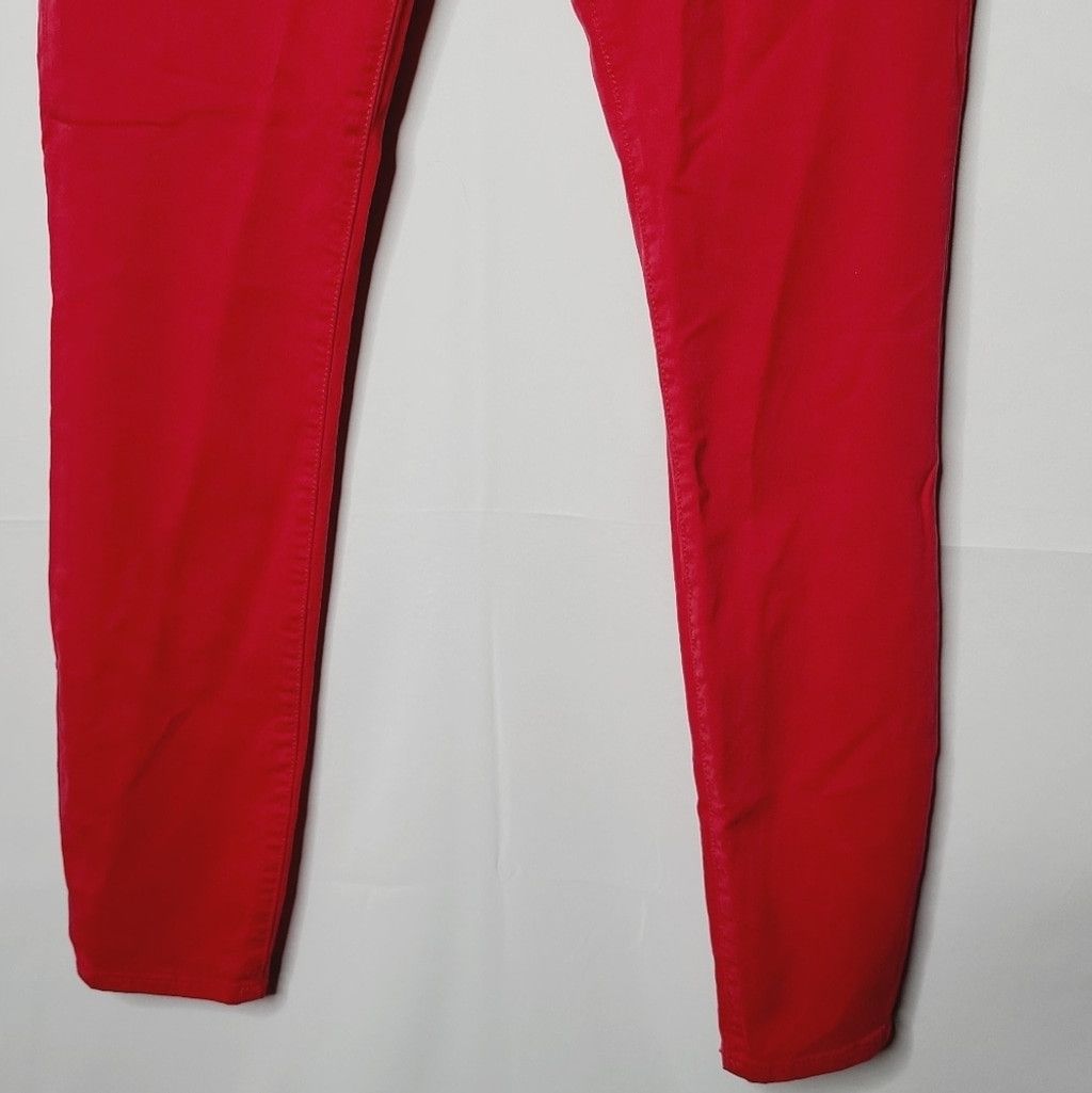 Frame Frame Le High Skinny vintage red 5 pocket jeans pants sz 25 Size 25" / US 0 / IT 36 - 5 Thumbnail