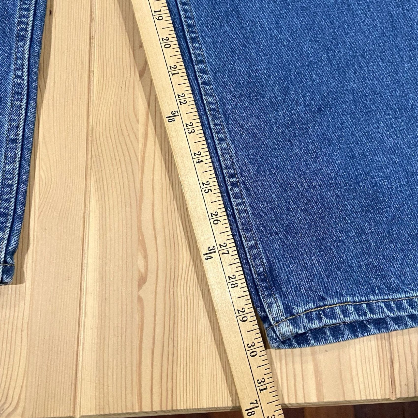 Levi's Levi's Jeans Mens 42x30 559 Relaxed Straight Denim Blue 5-Pocket Zip Cotton NWT Size US 42 / EU 58 - 2 Thumbnail