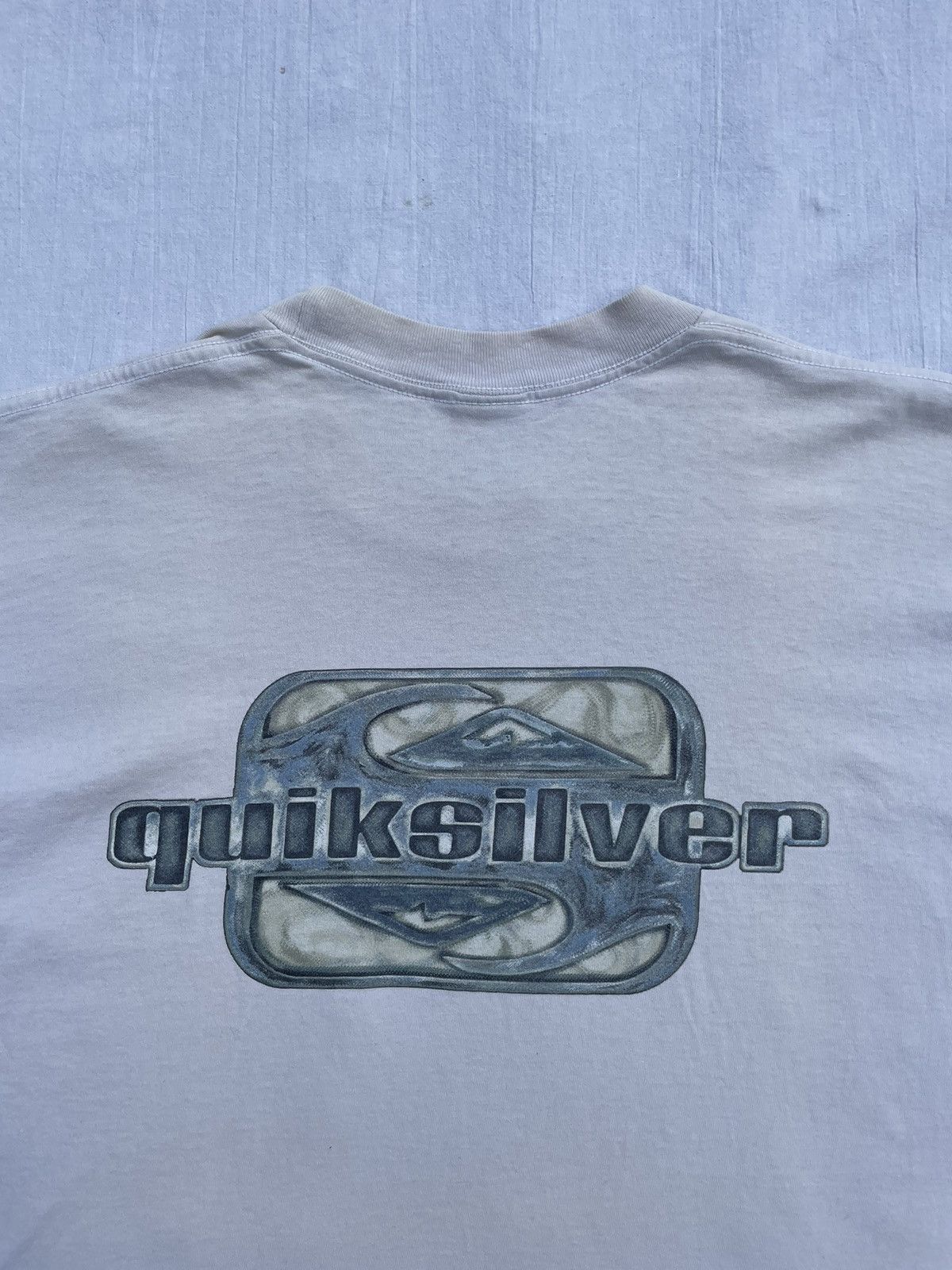 Quiksilver × Vintage Vintage Quiksilver T-Shirt Size US XL / EU 56 / 4 - 1 Thumbnail