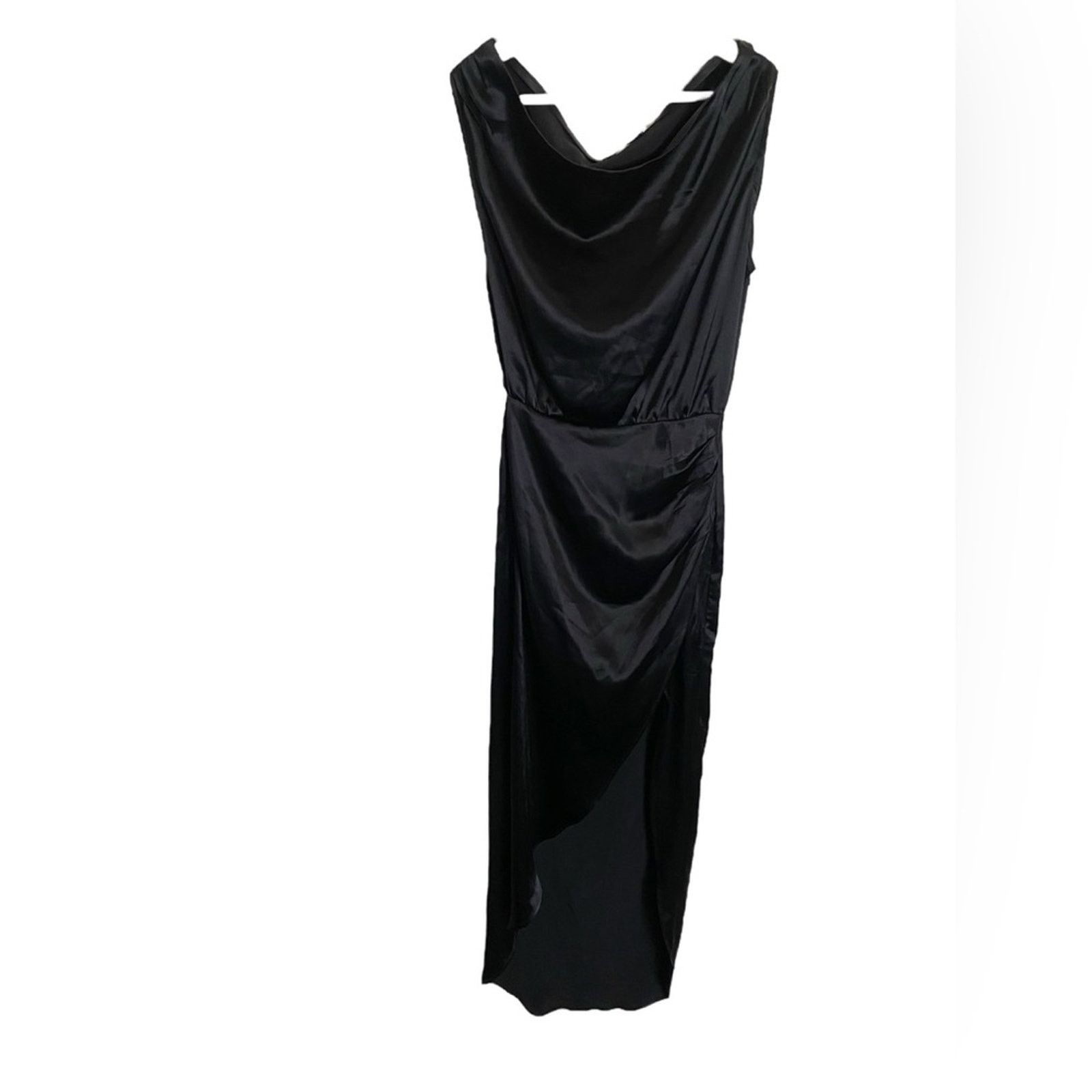 REVOLVE Nonchalant Label Dinah Draped Dress Black S Size S / US 4 / IT 40 - 2 Thumbnail