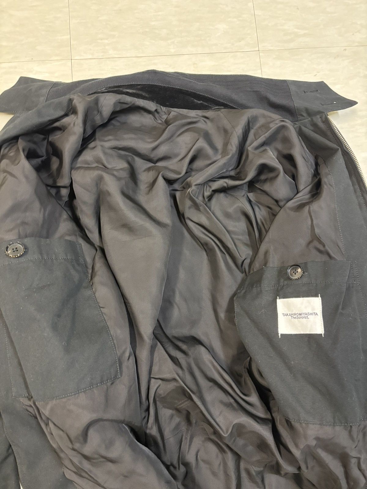 Takahiromiyashita The Soloist. THESOLOIST Dog Ear Jacket SS24 Size US L / EU 52-54 / 3 - 5 Thumbnail
