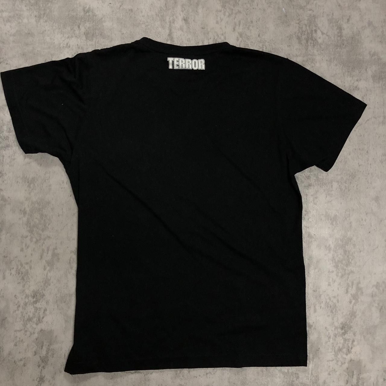 Other Terror black T-shirt vinatge boxy Size US M / EU 48-50 / 2 - 4 Thumbnail