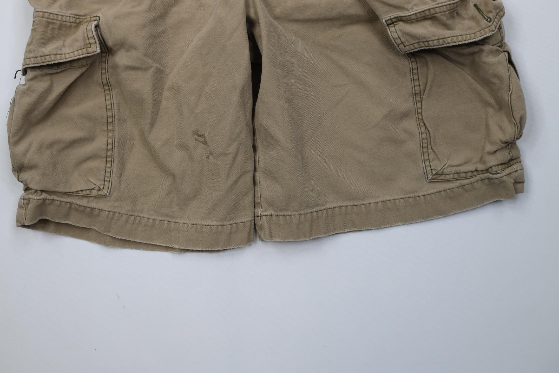American Eagle Outfitters Vintage 90s Y2K American Eagle Outfitters Cargo Shorts Size US 32 / EU 48 - 4 Thumbnail