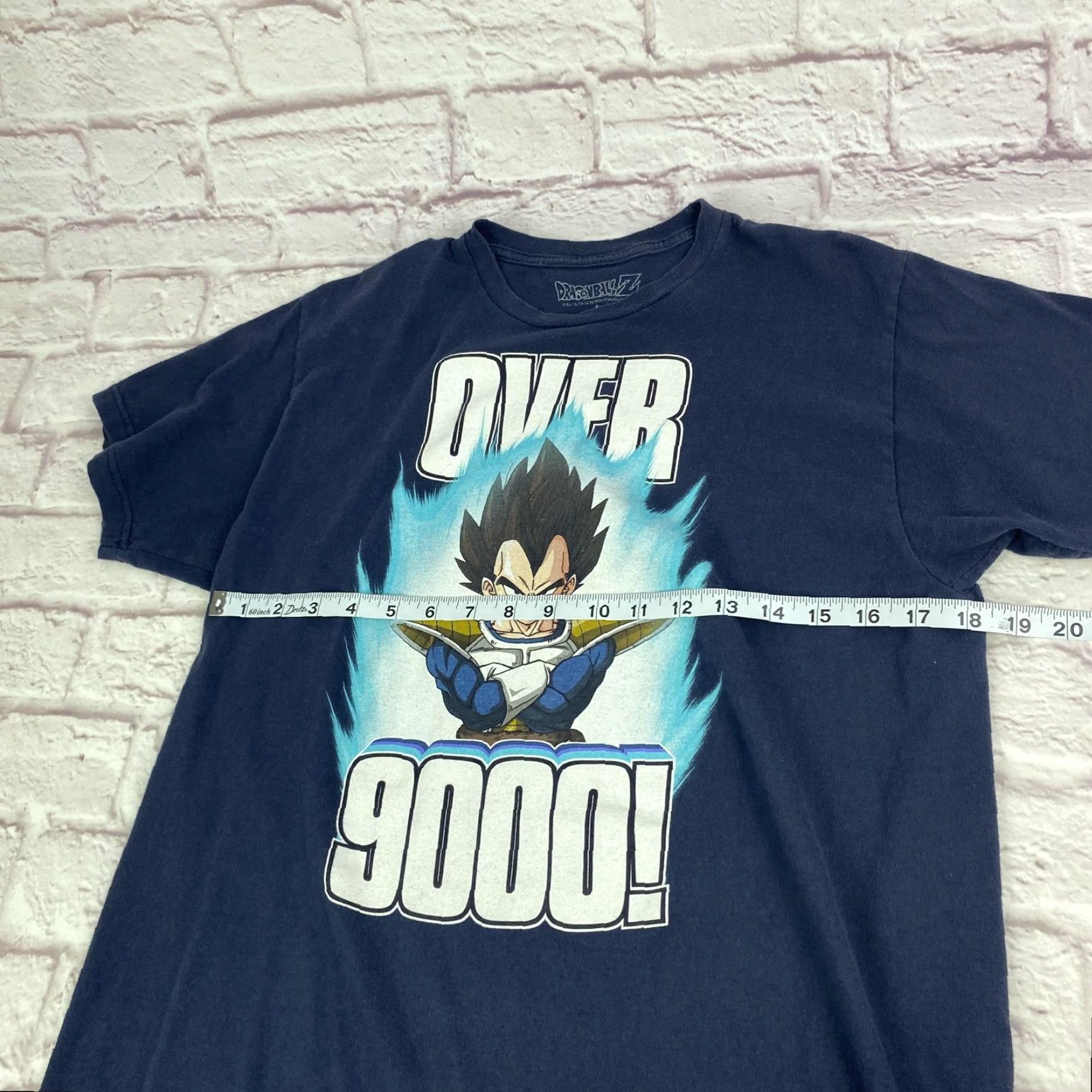 Vintage Dragon Ball Z Shirt Mens Large Blue Vegeta Graphic Anime Tee T-Shirt Size US L / EU 52-54 / 3 - 4 Thumbnail