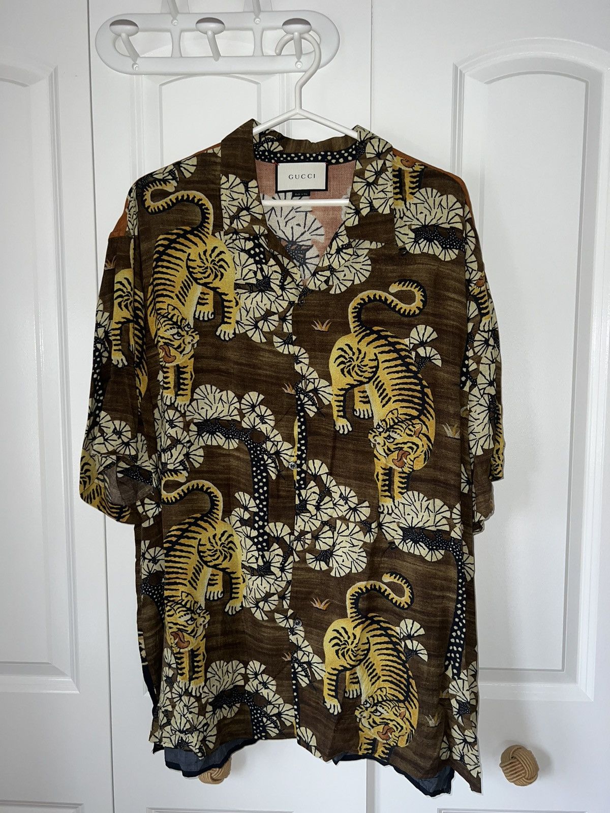 Gucci Bengal Tiger Gucci Shirt Size US L / EU 52-54 / 3 - 1 Thumbnail