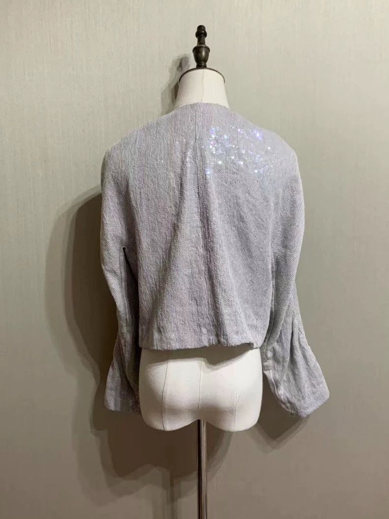 Dries Van Noten dries van noten Sequin silk jacket 2503-Nextarrow Size US M / EU 48-50 / 2 - 5 Thumbnail