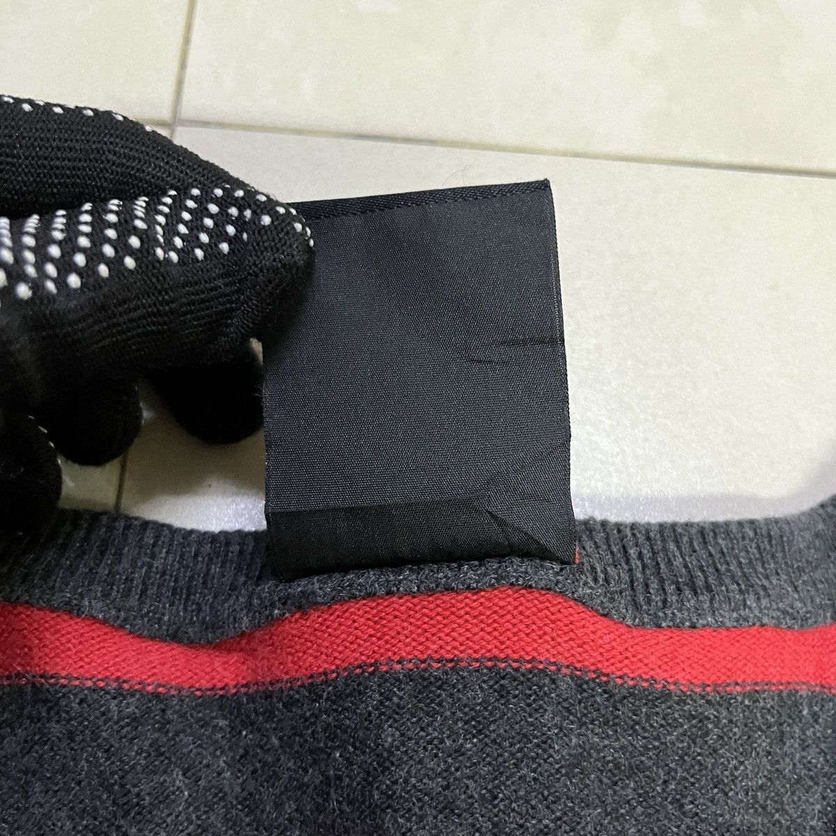 Plus One Clothing Plus One Knit Stripes Longsleeve T Shirt Size US S / EU 44-46 / 1 - 6 Thumbnail