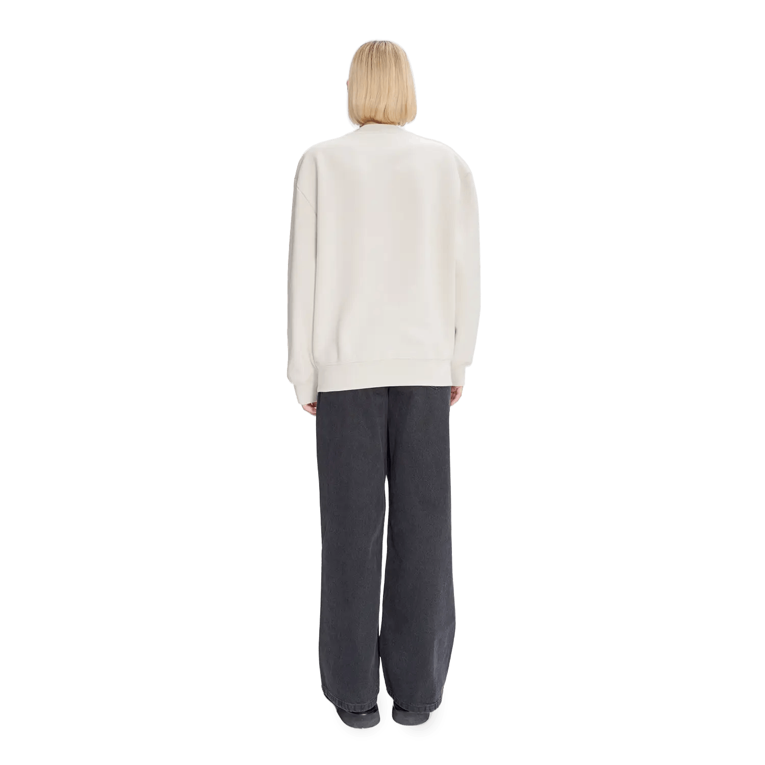 A.P.C. o1s22i1n0925 'Grand VPC' Oversize Sweatshirt in Beige Size S / US 4 / IT 40 - 4 Thumbnail