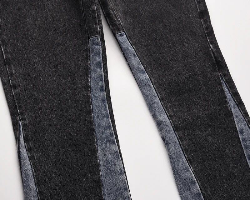 Japanese Brand × Jean Flared Streetwear Bootcut Denim Jeans Pants y2k vintage Size US 30 / EU 46 - 6 Thumbnail