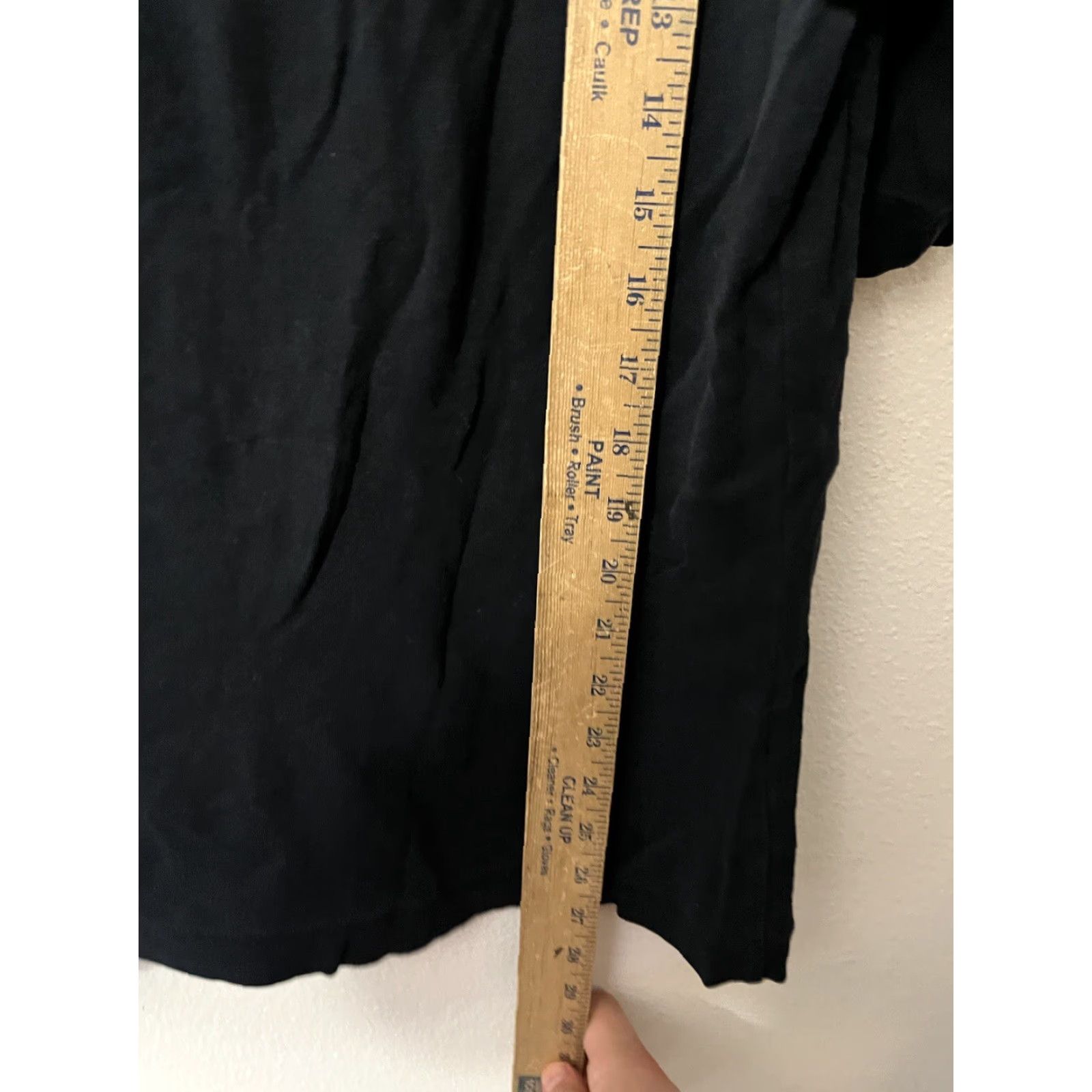 Vintage VINTAGE Chico's T-Shirt Women Short Sleeve Cotton Black Size 3 XL Adult Womens Crew Neck Solid Shirt Size XS / US 0-2 / IT 36-38 - 4 Thumbnail