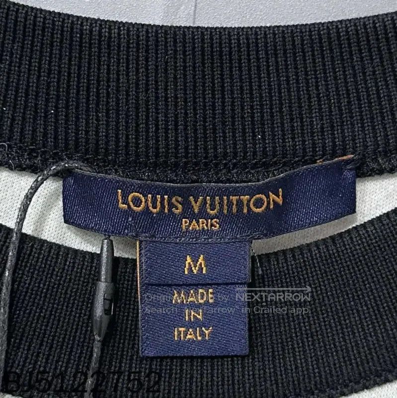 Louis Vuitton Louis Vuitton Black and White Checkered Sweatshirt . Size M / US 6-8 / IT 42-44 - 5 Thumbnail