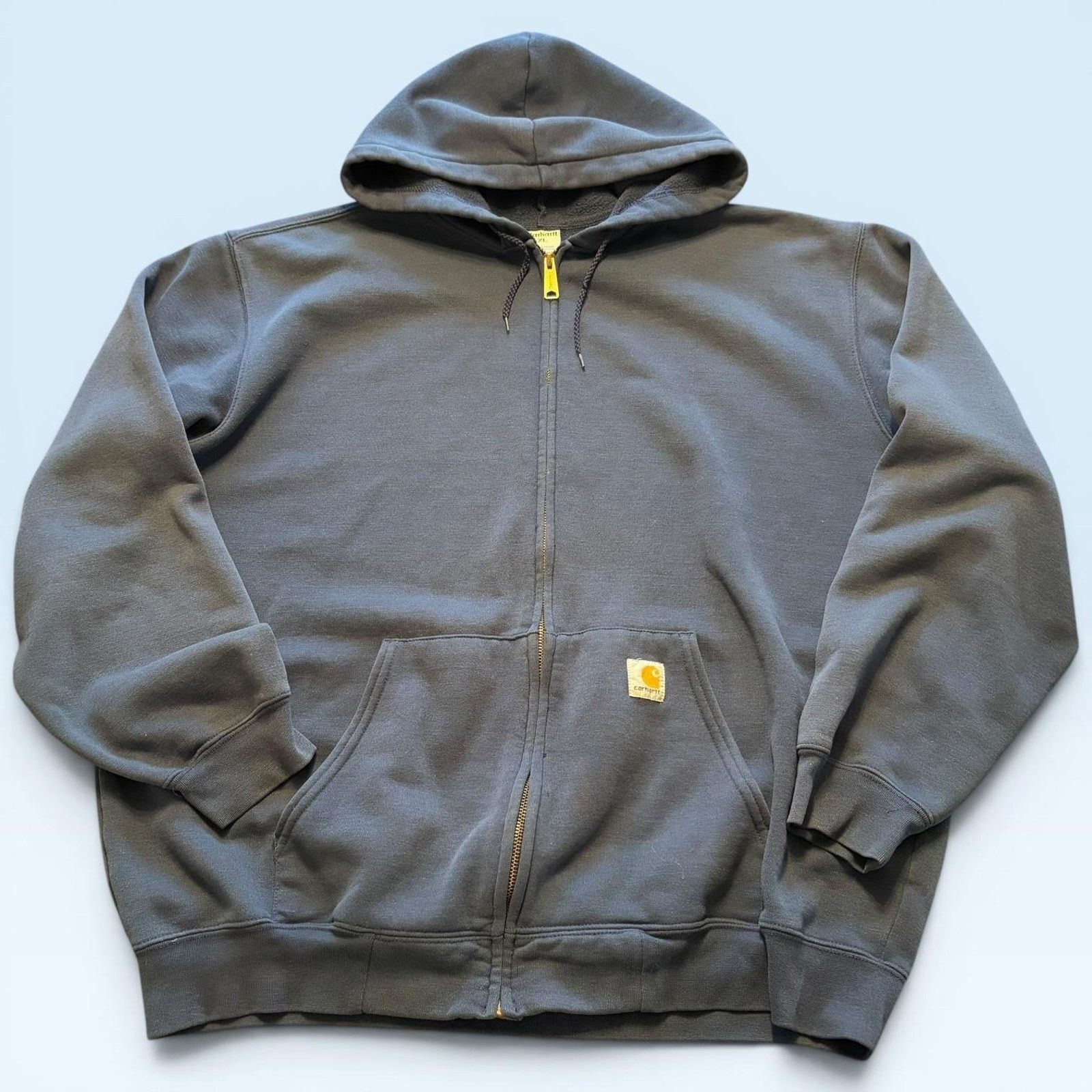 Carhartt Carhartt Hoodie Sweatshirt Mens XL Fleece Full Zip Workwear Size US XL / EU 56 / 4 - 1 Thumbnail