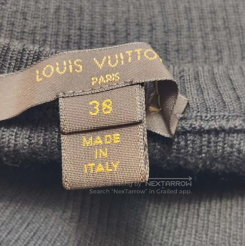 Louis Vuitton Louis Vuitton Colorblocked Wool Silk Dress. Size US 38 / EU 54 - 5 Thumbnail