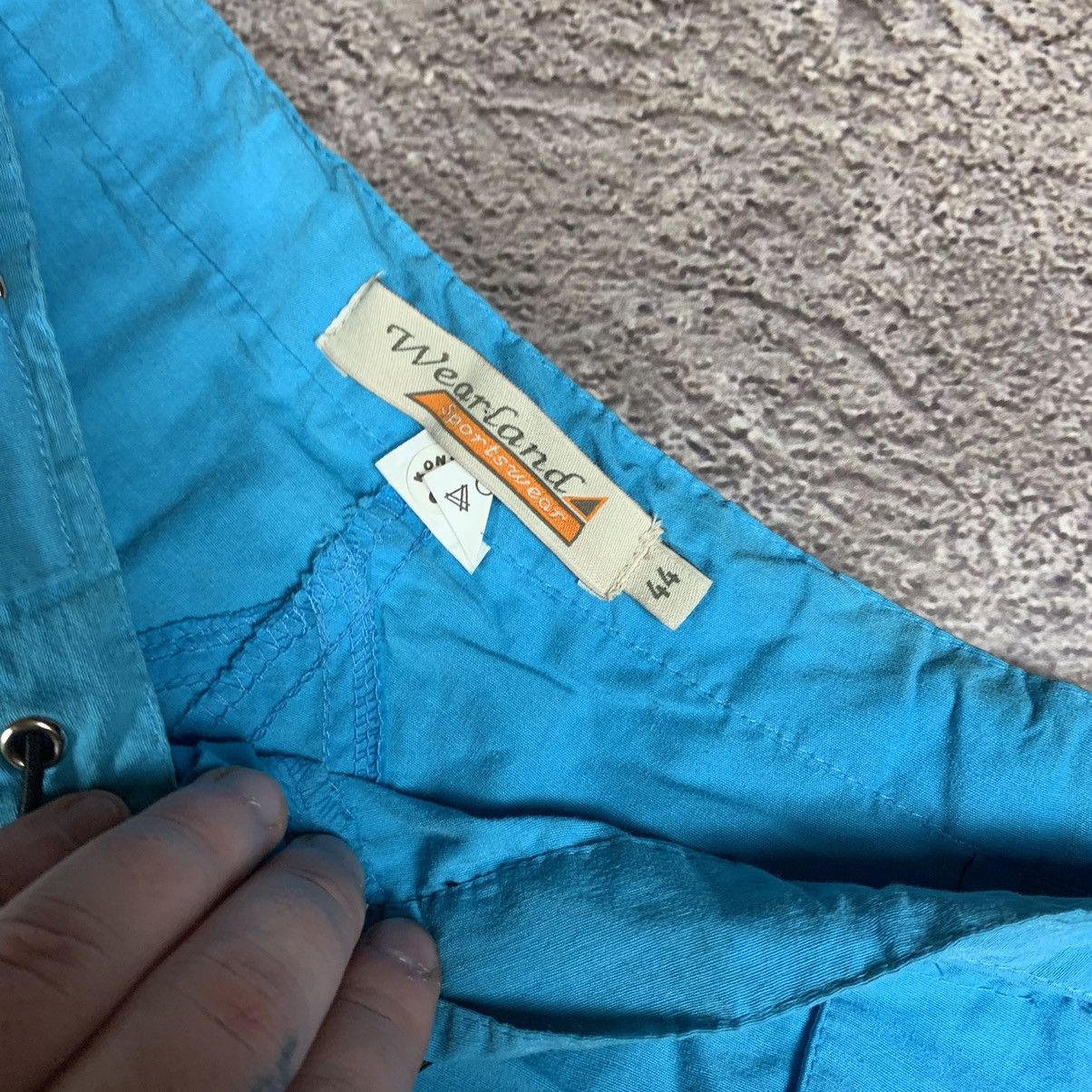 Vintage Vintage 90s Baggy Cargo Parachute Pants Bright Blue Y2K 30 Size 30" / US 8 / IT 44 - 5 Thumbnail