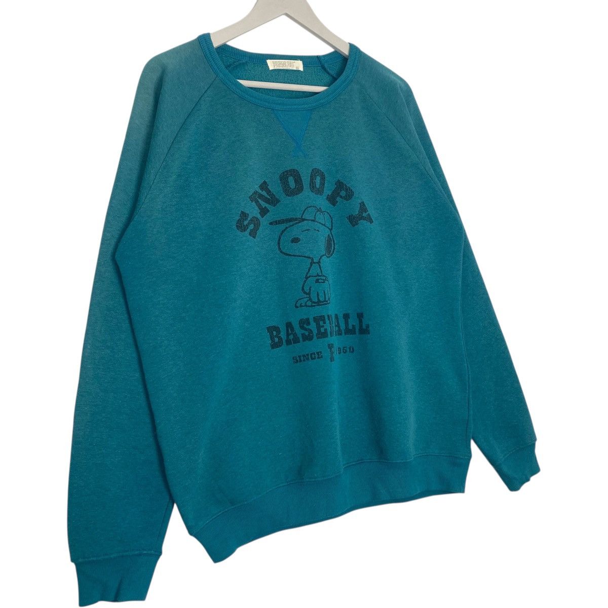 Vintage Vintage Peanuts Snoopy Crewneck Sweatshirt Blue Pullover SzL Size L / US 10 / IT 46 - 3 Thumbnail