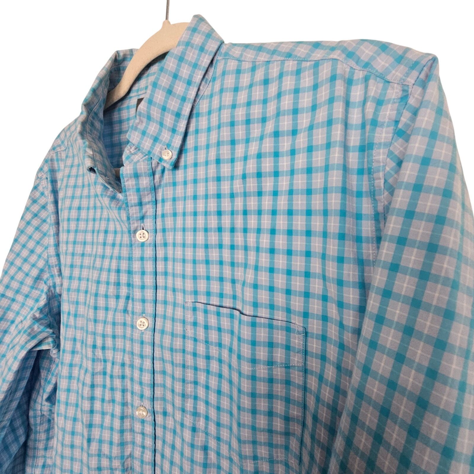 Bonobos Bonobos Dress Shirt Blue Standard Fit Men M Button Shirt Size US M / EU 48-50 / 2 - 5 Thumbnail