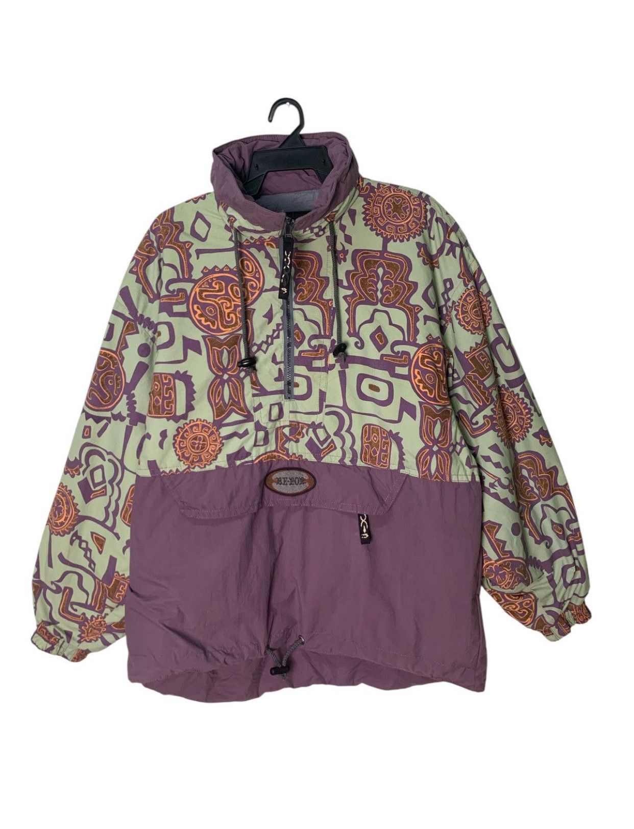 Japanese Brand Rare Design Vintage Crossoverfun Be-pop Half Zipper Jackets Size US M / EU 48-50 / 2 - 1 Thumbnail