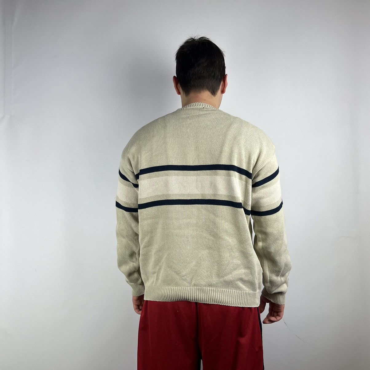 Lacoste Vintage Lacoste sweater knit size Large Size US L / EU 52-54 / 3 - 2 Thumbnail