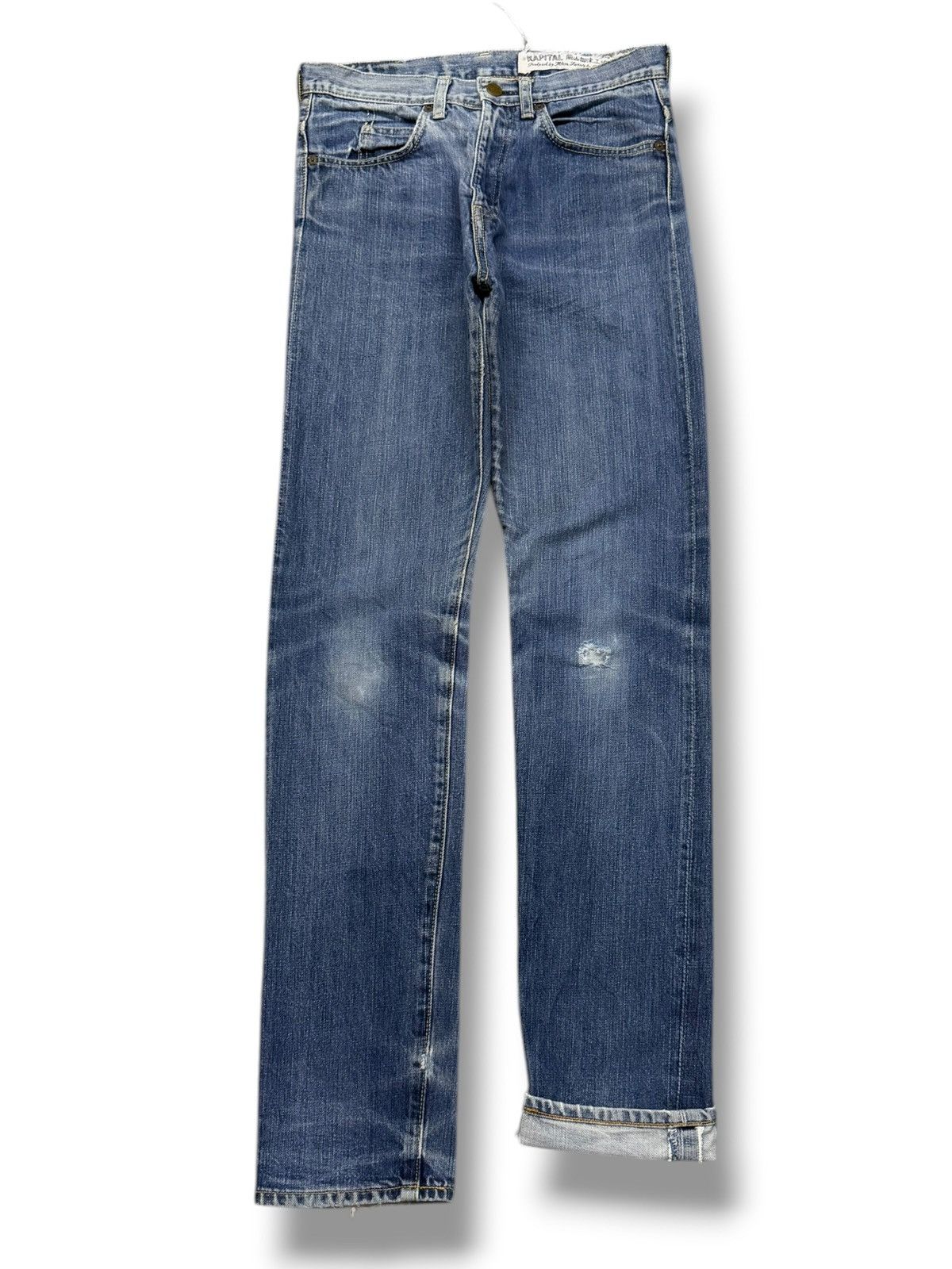 Kapital Vintage KAPITAL Okayama Japan Half Selvedge Denim Jeans W29 Size US 29 - 2 Thumbnail