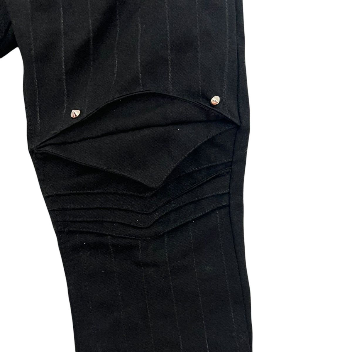 Designer Yarden dachut pinstripe armor knee pants Size US 29 - 2 Thumbnail